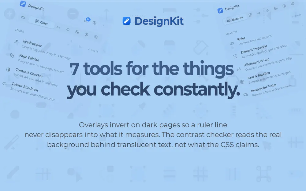 Seven tools for the things you check constantly.